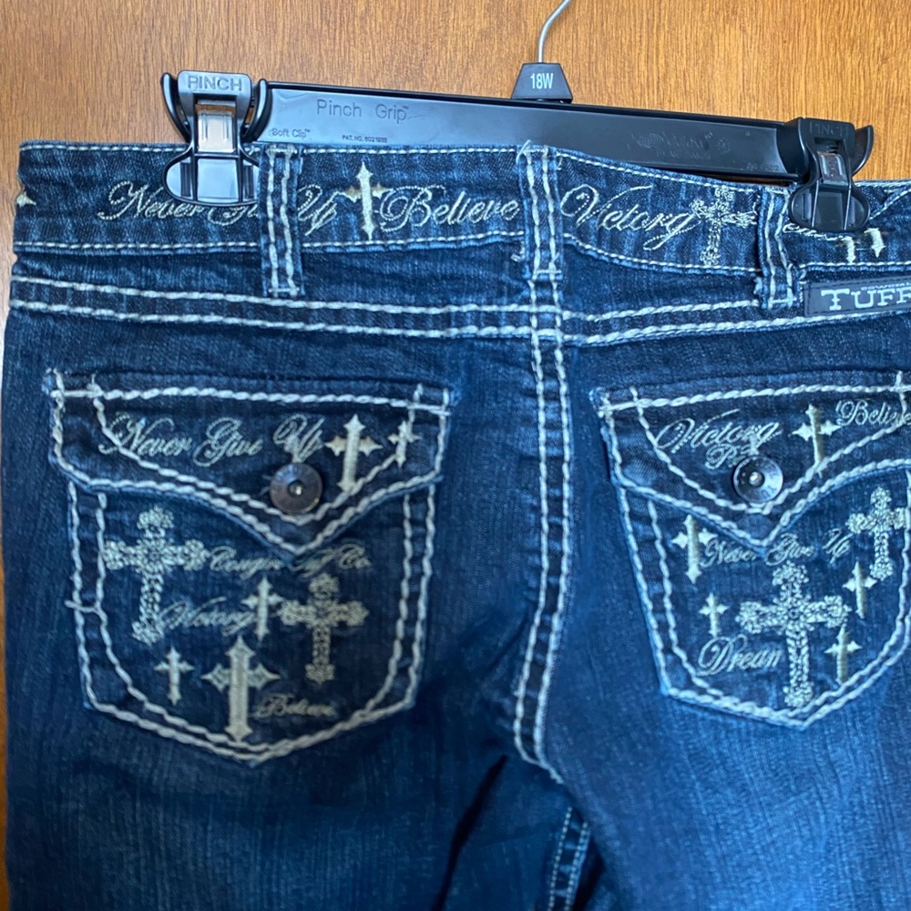 Cowgirl Tuff Limited Edition Believe & Its Possible Jean 28x35